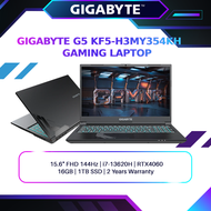 Gigabyte G5 KF5 AI Gaming Laptop (i7-13620H/16GB DDR5 /1TB SSD/15.6'' FHD 144HZ/ NVIDIA RTX4060 8GB /RGB KEY/ W11/ 2Y/ BAG) H3MY354KH