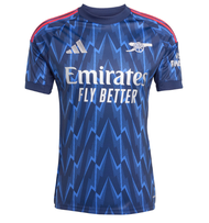 (Authentic) English Premier League 25-26 season Arsenal away jersey Adidas short sleeved football je