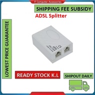 ADSL Micro Filter Splitter Adapter for Modem RJ11
