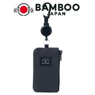 Lihit Lab ALCLEA Pass & Key Case Charcoal Gray A7922-27