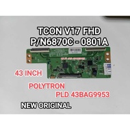[Baru] T Con Tv Polytron Pld 43Bag9953 43 Inch