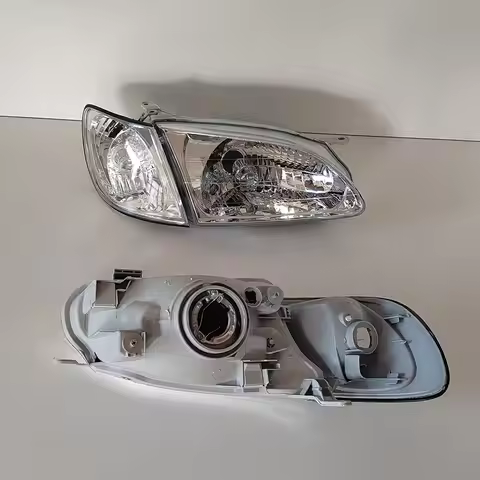 Car Headlight For Toyota Corolla Spacio Ae111 1997 1998 Automobile Head Lamp A Pair