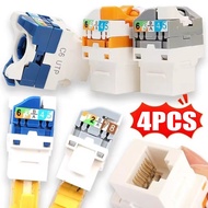 RJ45 Ethernet Coupler - Ethernet LAN Cable Extension - Cat5e Cat6 Cat6A Shielded Modular - for Serve