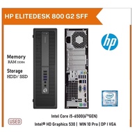 Desktop PC / Desktop Computer / HP 800 G2 Core i5 6th Gen 16GB RAM 256 SSD / SFF / DESKTOP PC i5 / Komputer PC / CPU