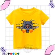 KATUN CHILDREN'S T-SHIRT TOP BUTCHER SAW TOILET UPGRADE BUZZSAW SKIBIDI TOILET 58 FLYING CHAINSAW CA