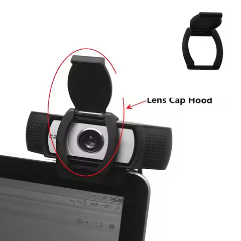 For Logitech HD Pro Webcam C920 C922 C930e Privacy Shutter Lens Cap Hood Protective Cover Protects L