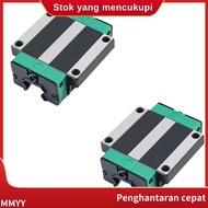 2pcs HGW25CC Linear Slider Bearing HGH20CA Square Bearing Slider Block for HGR25 High Assembly CNC L