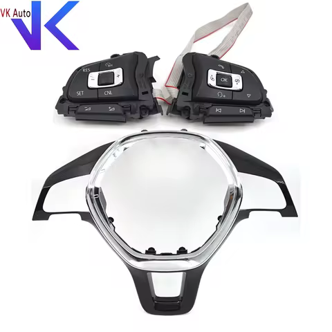 5G0419685B 5G0959442P For VW Golf MK7 Steering Wheel Frame Steering Wheel Key Black Frame 5G0 959 44