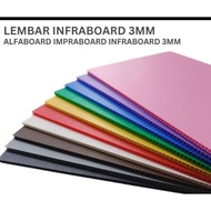 IMPRABOARD T3 SIZE 75 CM X 50 CM (3MM THICKNESS) COLOR ACCORDING TO THE ORDER/REGULAR.
