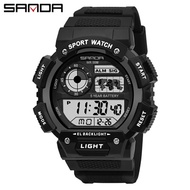 SANDA Brand G Style Men Digital Watch Shock Military Sports Watches Fashion Waterproof Electronic Wr