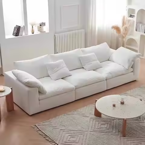 Customizable Corduroy Compression sofa Modern Chenille Comfortable Corner Sofa Economic Taidirong Mu