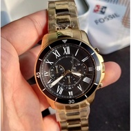 Foreign Trade Cross-Border Fashion Men's Watch Steel Band Quartz Roman Numerals Waterproof Watch FS5
