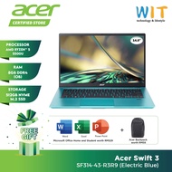 Acer Swift 3 SF314-43-R3R9 /AMD Ryzen 5 5500U /8GB RAM /512GB SSD /14"0 FHD /AMD Radeon /Ms Office /Windows 11 /2 Years Warranty