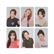 BABYMONSTER x UNIQLO UT COLLECTION GRAPHIC T-SHIRT OFFICIAL PHOTOCARD