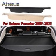 1set Rear Cargo Cover for Subaru Forester 2008-2022 Car Trunk Screen Security Shield Shade Accessories