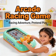 Budak Pretend Play Kids Arcade Game Mainan Console Toy Car Racing Space