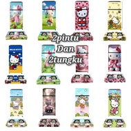 NEWEST 2-DOOR FRIDGE & 2-BURNER HELLO KITTY STOVE STICKERS