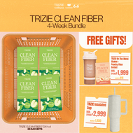 TRIZIE Clean Fiber (28 Sachets Total) - Detox Fiber Supplement