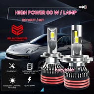 COD BZL LED LAMP H4 H11 H8 H16 H9 H1 H7 HB3 HB4 HIR2 CAR HIGH POWER