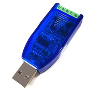 () Industrial USB to RS485 RS232 Converter Upgrade Protection RS485 Converter Compatibility V2.0 Sta