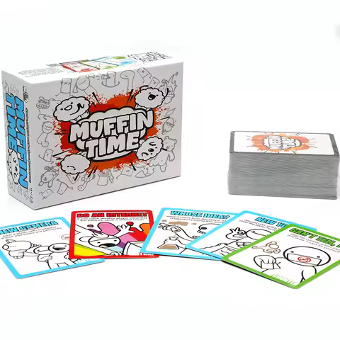 Muffin Time A Very Random Card Game Party Game Game Night 200pcs Unique Cards Quick To Play Suitable