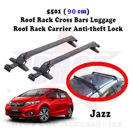 5501 (90cm) Car Roof Rack Roof Carrier Box Anti-theft Lock/ Cross Bar Roof Bar Rak Bumbung Rak Bagasi Kereta - JAZZ
