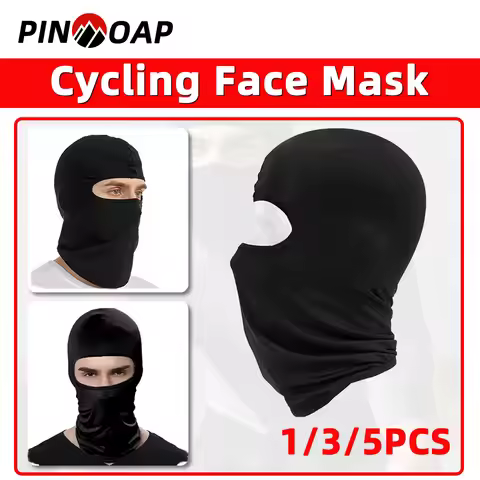 PINMOAP Balaclava Face Mask Outdoor Cycling Face Mask Sunscreen Face Mask Mountaineering Skiing Full