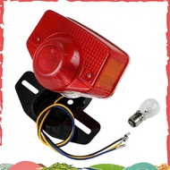 Brake Tail Light Tail Light Assembly with Bulb for  CT70 CT90 CT125 XL70 CL70 CL90 Jialing JH70