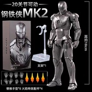 Sino Animation Genuine Marvel Avengers Iron Man MK1234567Luminous Gnaku