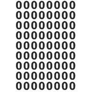 READY STOCK MALAYSIA - BALLOON STICKER NUMBER (A4 SIZE)