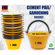 HEAVY DUTY CEMENT PAIL/ GARENING TOOLS PAIL/ CEMENT BUCKET SET BUY
