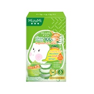 MizuMi Aloe plus C Booster (50g x 6ซอง)อโลเจล ออร์แกนิก100% บางเบา ซึมไว เติมความชุ่มชื้น บำรุงผิวแห