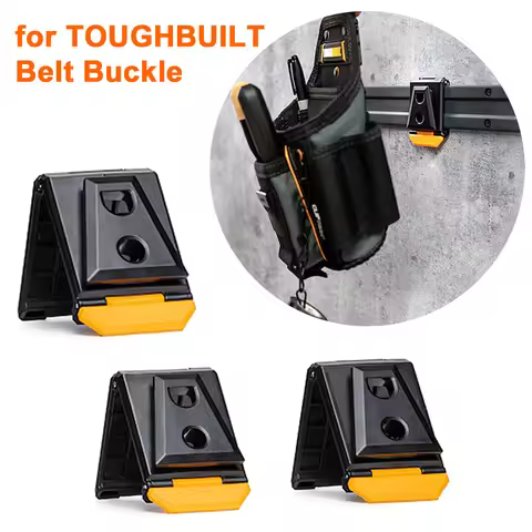 Durable Waist Bag Clip for TOUGHBUILT ClipTech Hubs Tool Pouch Belt Hook Wall Organizer for Construc