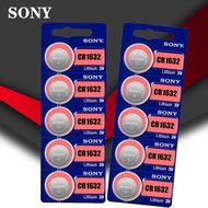 wonderful✸□10pc Sony Original 100% CR1632 Button Cell Battery For Watch Car Remote Key cr 1632 ECR16