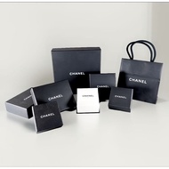 Nearly CHANEL Jewelry Box Gift Storage Style Black Ring Necklace Bracelet Earring