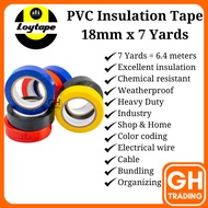 PVC Tape Wire Tape Heavy Duty Cable Tape Electrical Tape PVC Insulation Tape Rubber Tape Wayar Tape