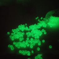 [Ready Stock]4000 Pcs/Bag Water-absorbing Pellet Fluorescence 7~8mm Luminous Tracking Harden Crystal
