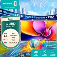 Hisense 43-75 inch 4K UHD Dual Band WiFi Voice Control Smart TV/ Dolby Vision/AI 4K- E6Q