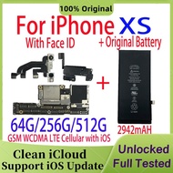 Original Unlocked Motherboard For Iphone X Xr Xs Max With Battery