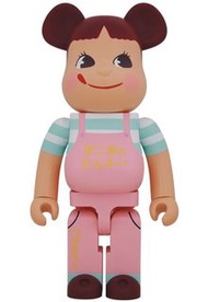 Bearbrick Fujiya 1000% Peko 不二家 牛奶妹