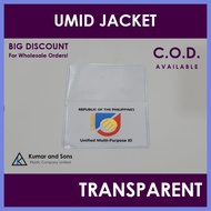 ✍ ♥️ UMID Card Jacket (Transparent) | Card Holder | ID Cover