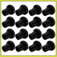 🏠 20Pcs Bahagian Ganti Foosball Hitam untuk Pemain Bola Meja 0.67X0.59X0.59in