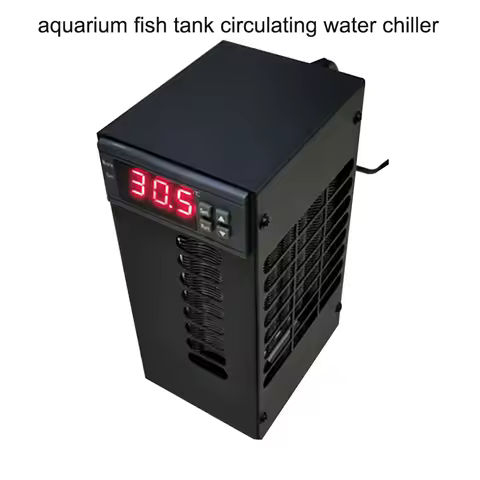 20L Thermostatic Adjustable Semiconductor Electronic Small Miniature Chiller Aquarium Fish Tank Circ