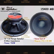 SPEAKER BLACK SPIDER 15400 MB 15400MB 15 INCH KOMPONEN BLACK SPIDER