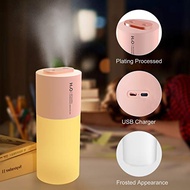 7 Types: 400ml H2O Double Mist Wireless Light Diffuser Humidifier Dual Sprayer USB Rechargeable Humi