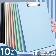 Papan Klip A4 写字垫板 10pcs Board Clipboard Folder A5 Tegak Keras untuk Peperiksaan Pelajar Alat Tulis 