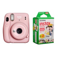 Instax Mini 11 Instant Film Camera, with Fujifilm instax Mini Instant Daylight Film Twin Pack, 20 Ex