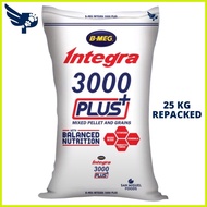 ☾ ◮ ¤ B-MEG Integra 3000 Plus Mixed Pellet and Grains 25KG - Chicken Feeds - BMEG - petpoultryph