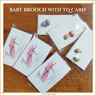 FREE GIFT MURAH FOR CUSTOMER BABY BROOCH KERONGSANG BULAT CANDY COLOR || Pin Tudung Freegift Borong 