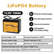 Gentai Power 12V 100Ah LiFePO4 Lithium Battery 15000+ Deep Cycles Grade A Cells Solar Battery JBDs 1